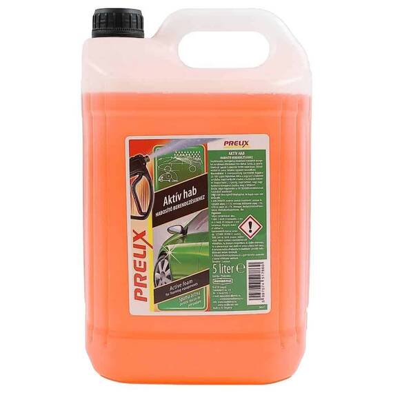 ​Detergent auto pentru curatare caroserii Prelix, spuma groasa si aderenta, cu actiune eficienta de curatare si degresare, roz, 5 l - - Roveli