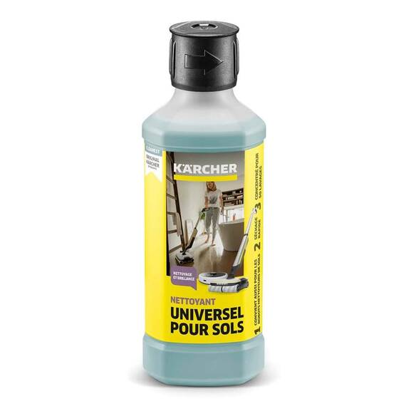 ​Detergent lichid Karcher, pentru piatra, PVC, linoleum sau parchet, miros proaspat, de citrice, compaibil cu aparat de curatat podele Karcher FC 3, FC 4, FC 5, FC 7 - 2- Roveli