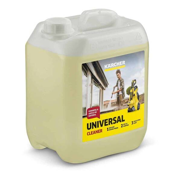 ​Detergent lichid Karcher, pentru mobilier de gradina, vehicule, fatade si pentru toate suprafetele impermeabile, aparat de spalat cu presiune Karcher K 2, K 3, K 4, K 5, K 7, 5 litri - 2- Roveli