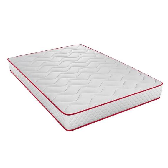 Saltea pat Bedora Combo Zadiel, ortopedica, 160 x 200 x 15 cm, spuma poliuretanica, 2 persoane, trei straturi de Green Form HD, duritate medie spre tare - - Roveli