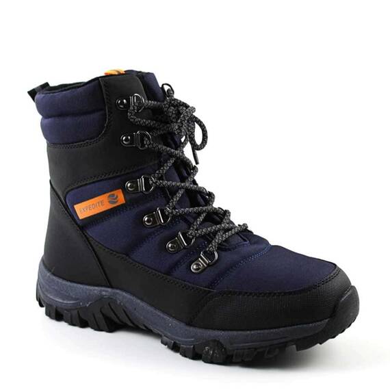 ​Ghete unisex de zapada , imblanite din material impermeabil  D40217-NAVY, Culoare (12): Bleumarin, Marime (12): 38 - 2- Roveli
