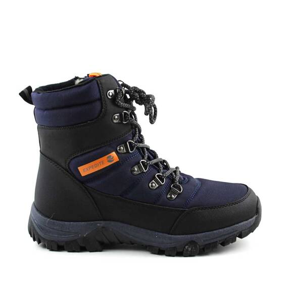 ​Ghete unisex de zapada , imblanite din material impermeabil  D40217-NAVY, Culoare (12): Bleumarin, Marime (12): 39 - 4- Roveli