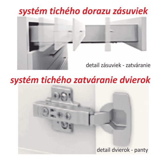 Mască chiuvetă cu 2 uşi, stejar sonoma, LINE - 6- Roveli