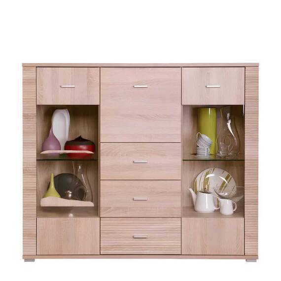 Scrin tip 8, stejar sonoma, GRAND - 4- Roveli