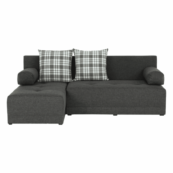 Colţar, gri/perne model, stânga, MEXX NEW - 9- Roveli