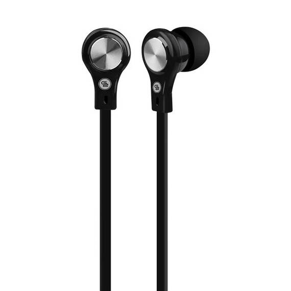 Casti cu fir In-Ear GoGEN EC 21B, Jack 3.5 mm, Sunet Stereo, Cablu 1.2 m, Negru - - Roveli
