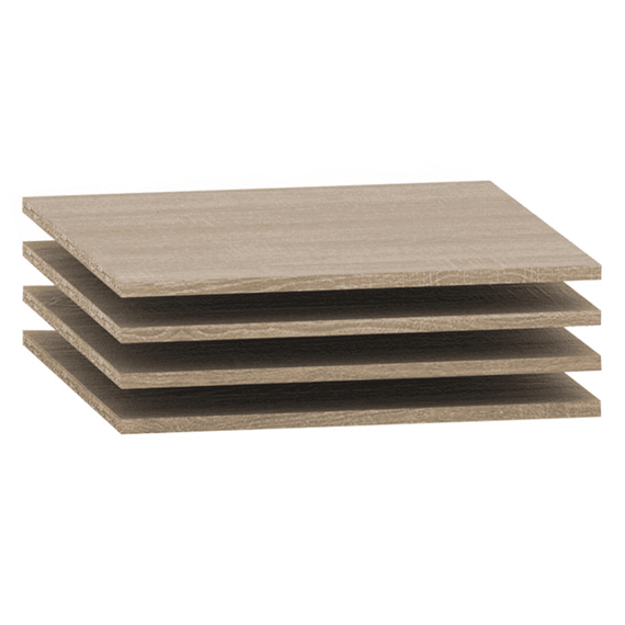 Rafturi pentru dulap, stejar sonoma, TEMPO ASISTENT NEW 036-00 - - Roveli