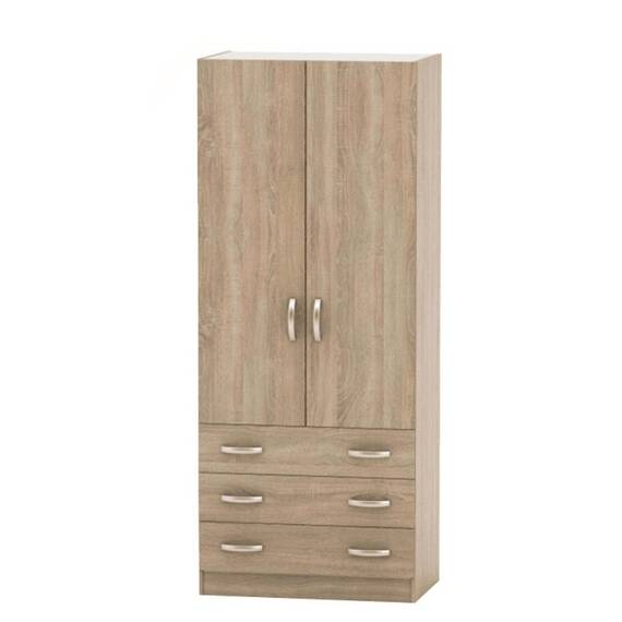 Dulap, stejar sonoma, BETTY 2 BE02-001-00 - - Roveli