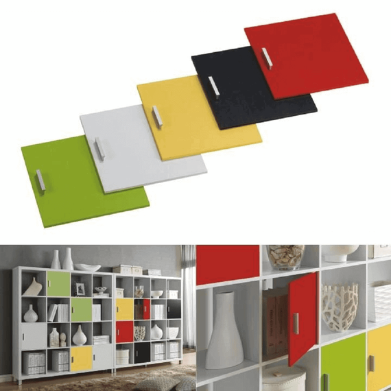 Dulap biblioraft, alb, TOFI 2 NEW - 9- Roveli