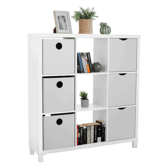 Dulap biblioraft, alb, TOFI 5 NEW - 8- Roveli