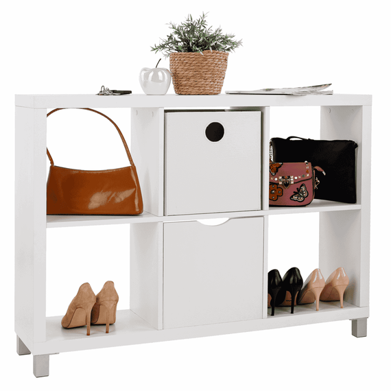 Dulap biblioraft, alb, TOFI 4 NEW - 6- Roveli