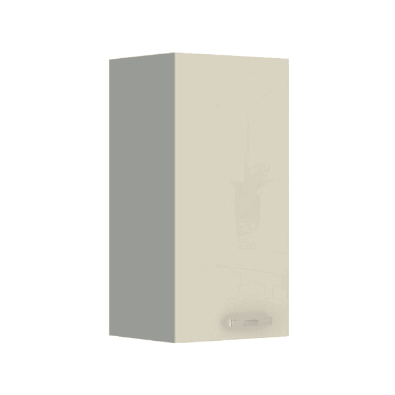 Dulap superior, crem extra lucios, PRADO 40 G-72 1F - - Roveli