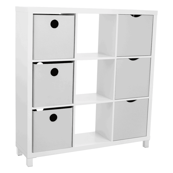Dulap biblioraft, alb, TOFI 5 NEW - 10- Roveli