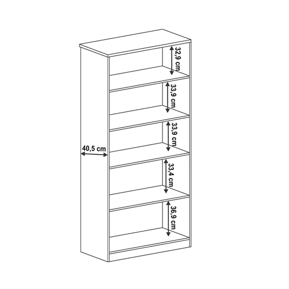 Vitrină, stejar lefkas, TEDY Typ T8 - 3- Roveli