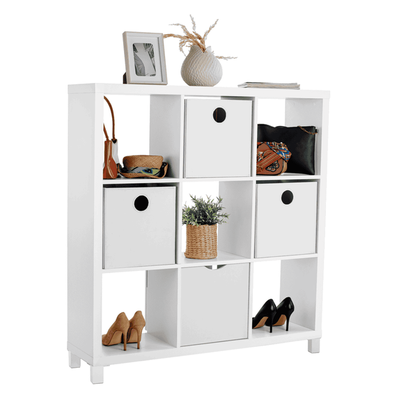 Dulap biblioraft, alb, TOFI 5 NEW - 5- Roveli