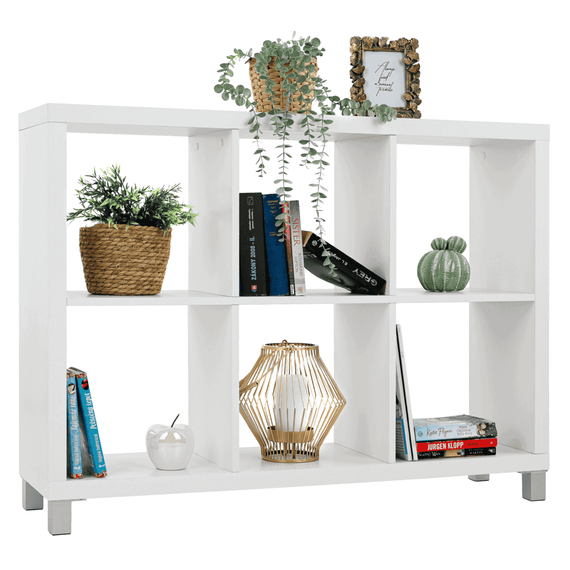 Dulap biblioraft, alb, TOFI 4 NEW - 2- Roveli