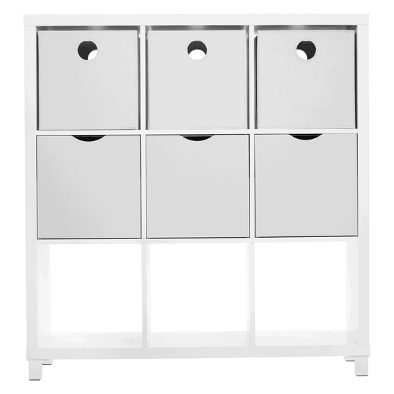 Dulap biblioraft, alb, TOFI 5 NEW - 9- Roveli