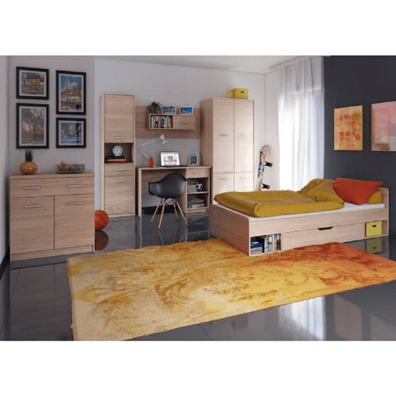 Scrin 2D1S, stejar sonoma, TEYO - 4- Roveli