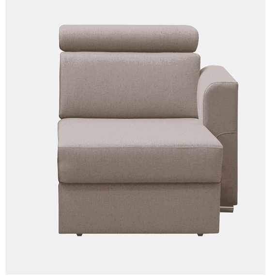 Otoman OTT 1B ZP la comandă, colţar de lux, bej, dreapta, MARIETA - 3- Roveli