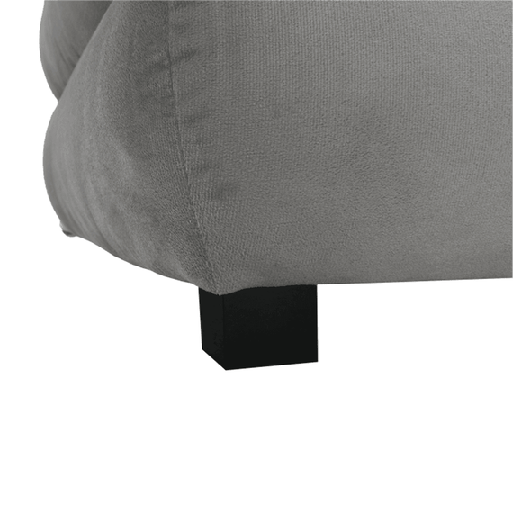 Canapea extensibilă, textil gri/turcoaz, CLIV - 10- Roveli
