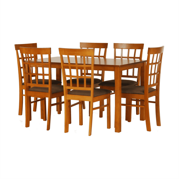 Set dining 1+6, cireş, GRID NEW - 2- Roveli