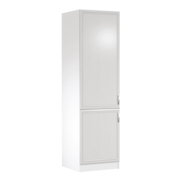 Dulap pentru frigider încorporat D60ZL, model stânga, alb/pin Andersen, SICILIA - - Roveli