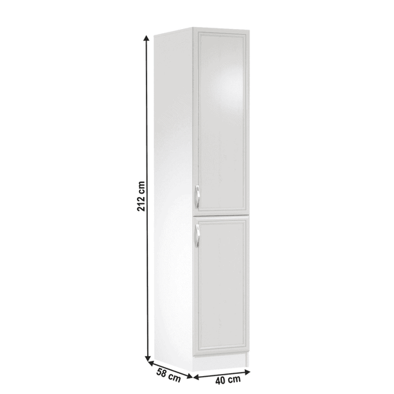 Dulap pentru produse alimentare D40SP, alb/pin Andersen, dreapta, SICILIA - 3- Roveli