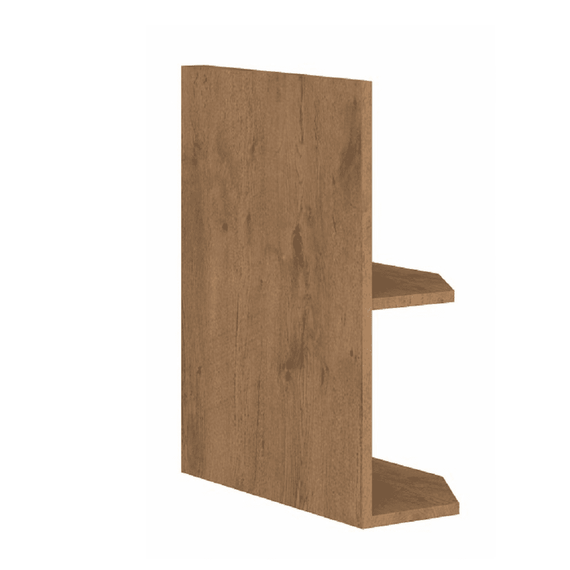 Cabinet inferior cu rafturi, stejar Lancelot, VEGA 30 D ZAK BB - - Roveli