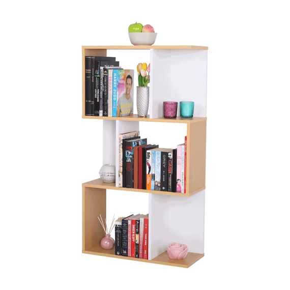Raft, lemn pin/alb, ERDEM NEW TYP 1 - 6- Roveli