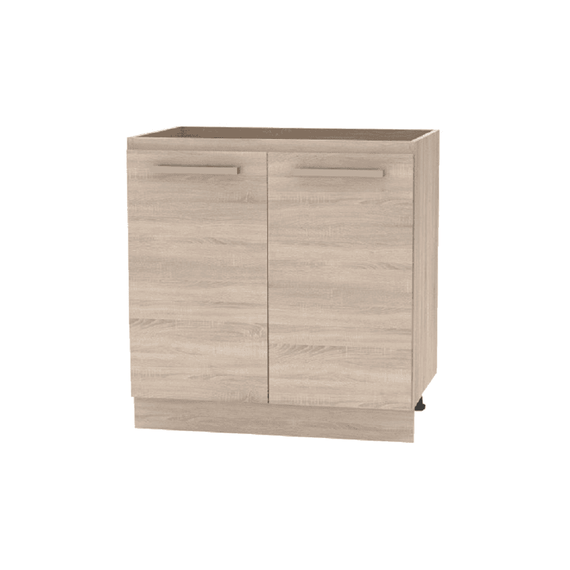 Cabinet inferior 80 2 DV, stejar sonoma, NOVA PLUS NOPL-060-0S - - Roveli