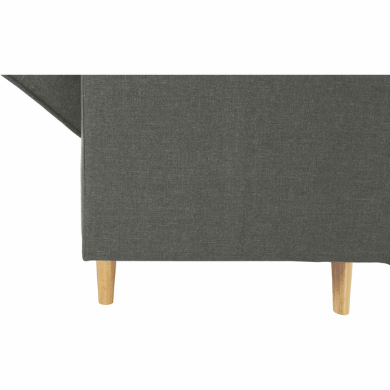 Canapea extensibilă, material gri, OTISA - 7- Roveli