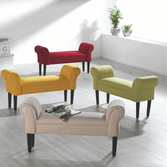 Bancă, catifea Velvet, grej/negru, BURDA - 4- Roveli