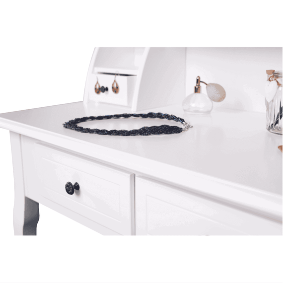 Măsuţă de toaletă, alb, RODES NEW - 5- Roveli