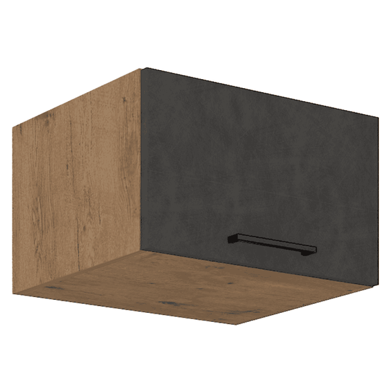 Dulap superior, stejar lancelot/gri mat, VEGA 60 NAGU-36 1F - - Roveli