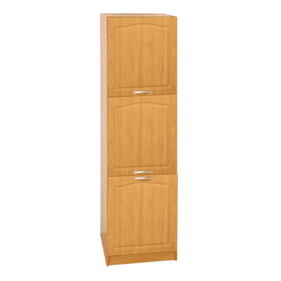 Dulap de bucătărie, pentru alimente, dreaptă, arin, LORA MDF NEW KLASIK S40/210/57 - - Roveli