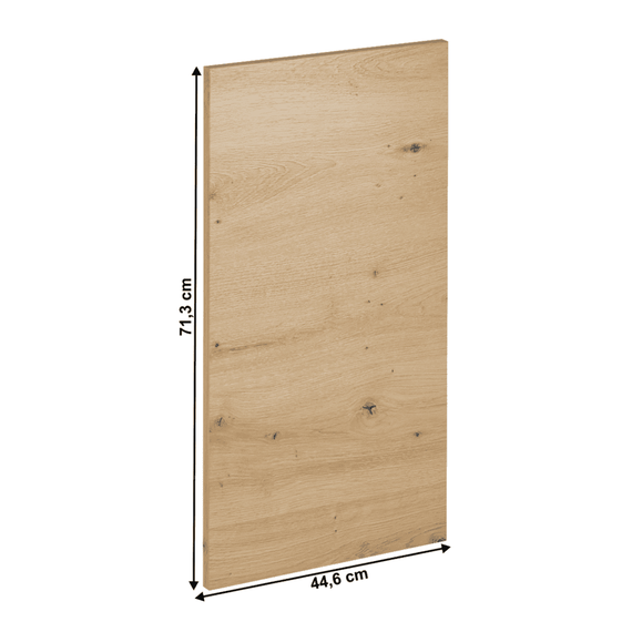 Uşă la maşina de spălat vase, stejar artizanal, 44, 6x71, 3, LANGEN - 2- Roveli
