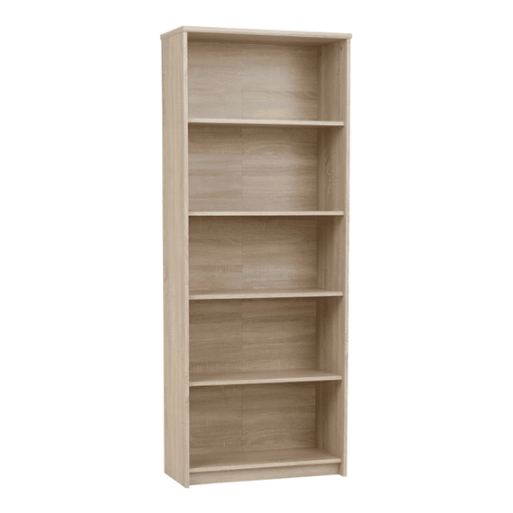Dulap biblioraft, stejar sonoma, JOHAN 2 NEW 04 - - Roveli