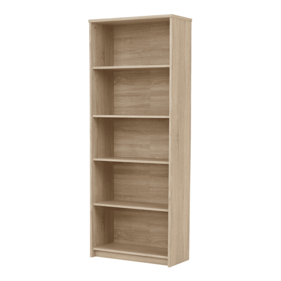 Dulap biblioraft, stejar sonoma, JOHAN 2 NEW 04 - 3- Roveli