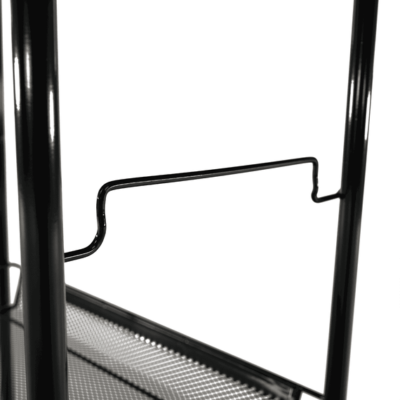 Cărucior de servire, negru, MYRIS - 5- Roveli