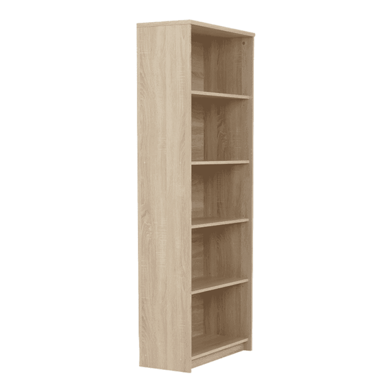 Dulap biblioraft, stejar sonoma, JOHAN 2 NEW 04 - 4- Roveli