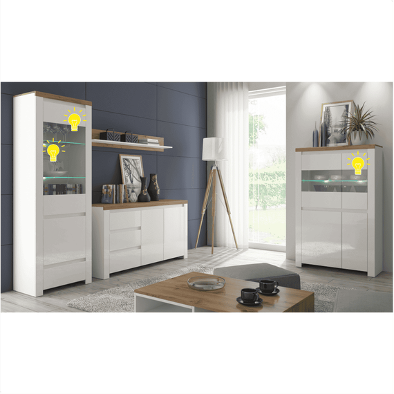Iluminat cu LED, 4 puncte, alb, LINDY/VILGO/TIFFY - 4- Roveli