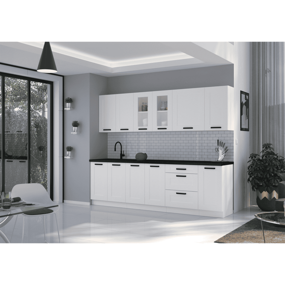 Dulap superior, alb, LULA 40 GS-90 1F - 5- Roveli