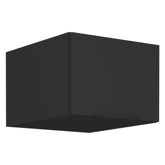 Dulap superior, negru, SIBER 50 NAGU-36 1F - - Roveli