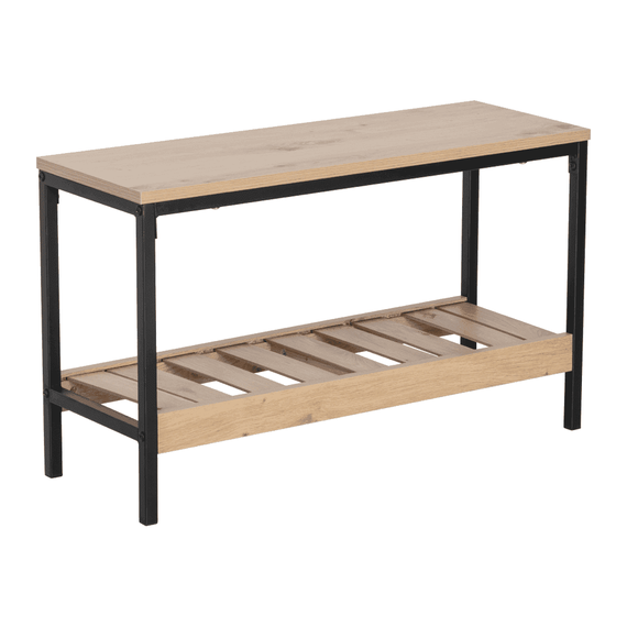 Pantofar, stejar/negru, REST - 2- Roveli