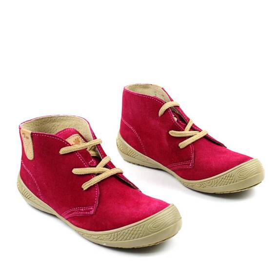 Ghete usoare " BAREFOOT " , pentru copii , din piele naturala 3236-FUCSIA, Culoare (12): Fucsia, Marime (12): 32 - 2- Roveli