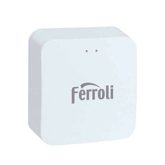 Kit controler gateway si 1 cap termostat smart pentru calorifer Ferroli, Wi-Fi, control de la distanta, siguranta pentru copii, detectare fereastra deschisa, afisaj digital, programabil, alb - 2- Roveli