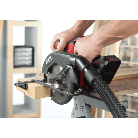 Fierastrau electric circular Skil, acumulator Li-ion PWRCORE 20 V, 2 Ah, adancimea de taiere maxim 54 mm, diametrul panzei 165 mm, 4500 rot/min, geanta de transport - 2- Roveli