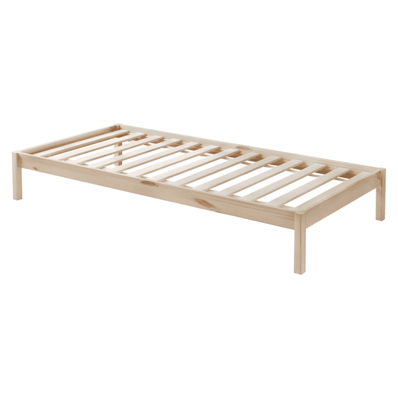 Pat supraetajat Montessori cu pat suplimentar, natural, VENITA TYP 1 - 7- Roveli