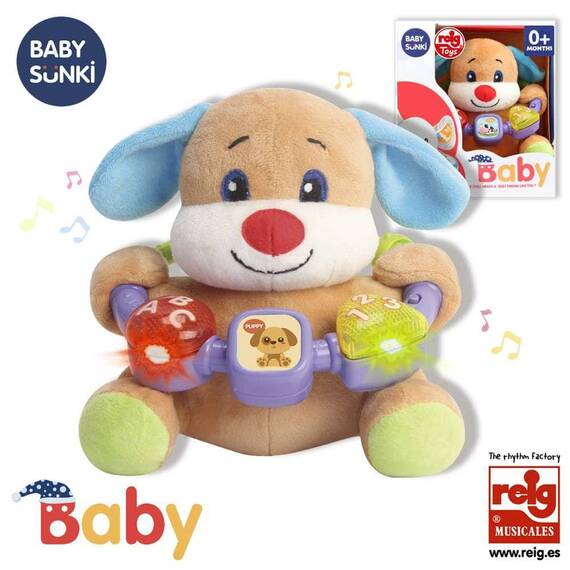 Jucarie interactiva bebe cu activitati si lumini 20 cm - Catel - - Roveli