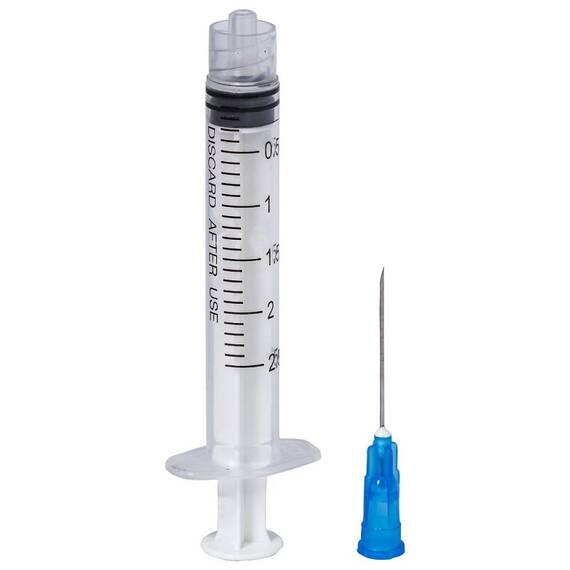 Seringi Luer Lock, 3 componente 2 ml - 4- Roveli